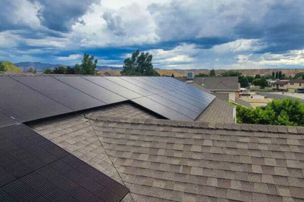 Low Profile Shingle Roof Installation Shingle Roof Solar Panel Installation